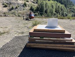 outhouse ready to fly